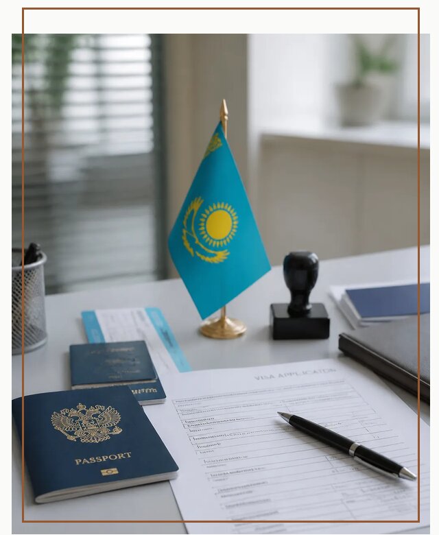 Оформление визы в Казахстан для поездки и работы в Алейске